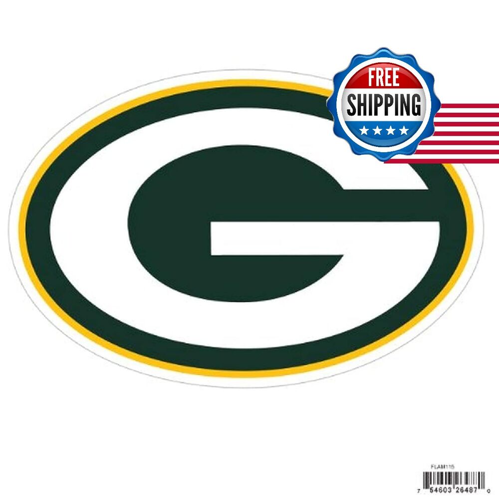 Nfl Siskiyou Sports Fan Shop Green Bay Packers Logo Magnets 8 Inch Sheet Team